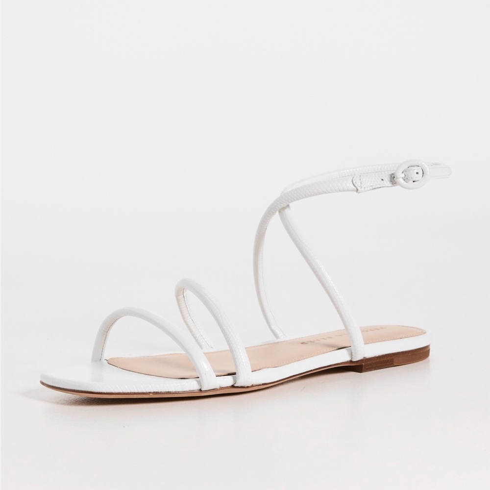 Veronica Beard Maci Sandals in white